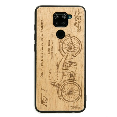 Xiaomi Redmi Note 9 Harley Patent Anigre Wood Case