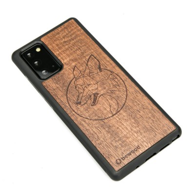 Samsung Galaxy Note 20 Fox Merbau Wood Case