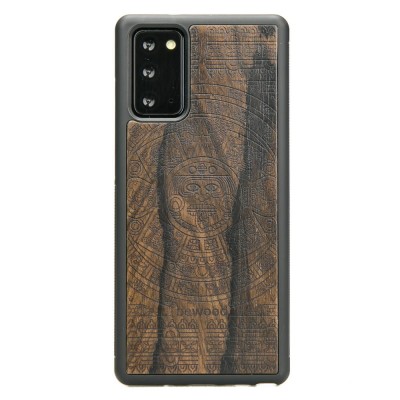 Samsung Galaxy Note 20 Aztec Calendar Ziricote Wood Case