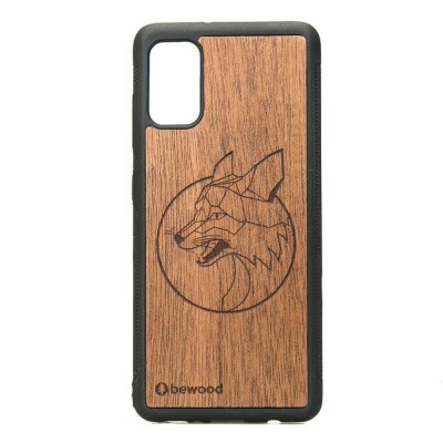 Samsung Galaxy A41 Fox Merbau Wood Case