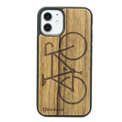 Apple iPhone 12 Mini Bike Frake Wood Case