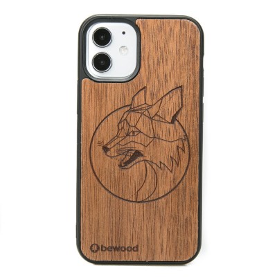 Apple iPhone 12 Mini Fox Merbau Wood Case