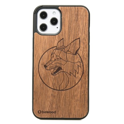 Apple iPhone 12 Pro Max Fox Merbau Wood Case