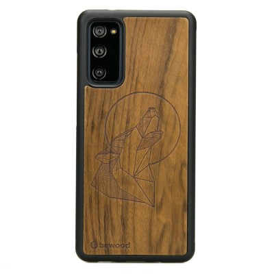 Samsung Galaxy S20 FE Wolf Imbuia Wood Case