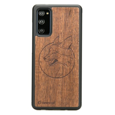 Samsung Galaxy S20 FE Fox Merbau Wood Case