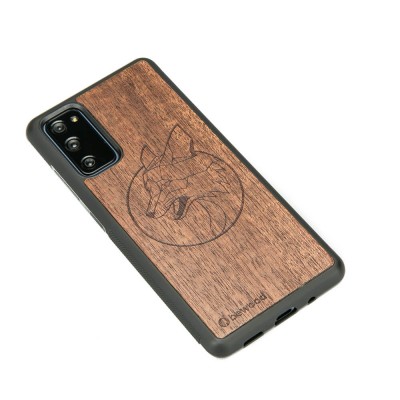 Samsung Galaxy S20 FE Fox Merbau Wood Case