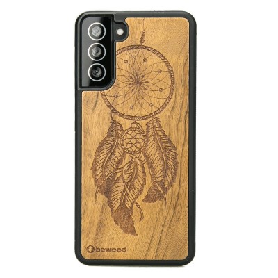 Samsung Galaxy S21 Plus Dreamcatcher Imbuia Wood Case