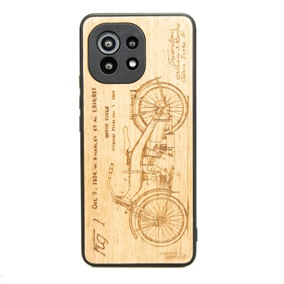 Xiaomi Mi 11 Harley Patent Anigre Wood Case