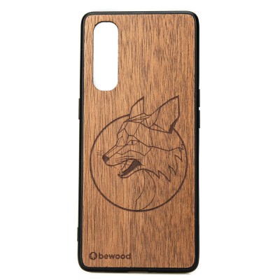 OPPO Reno 3 Pro Fox Merbau Wood Case