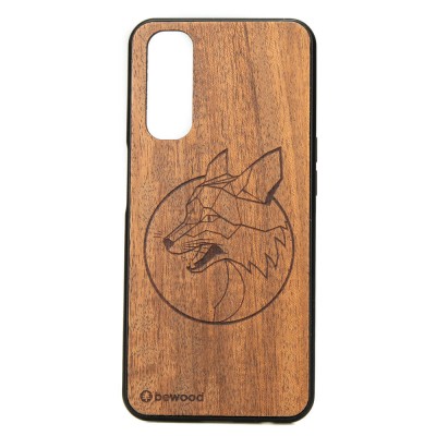 Realme 7 Fox Merbau Wood Case