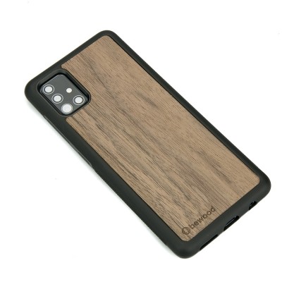 Samsung Galaxy A71 5G American Walnut Wood Case