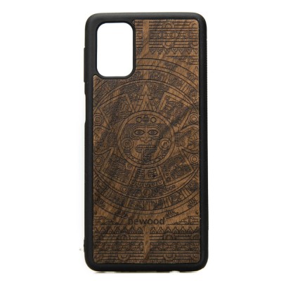 Samsung Galaxy 31s Aztec Calendar Ziricote Wood Case