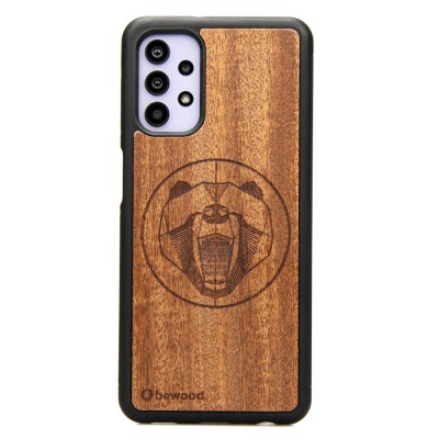 Samsung Galaxy A32 5G Bear Merbau Wood Case