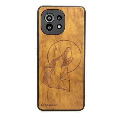 Xiaomi Mi 11 Lite Wolf Imbuia Wood Case
