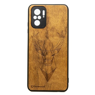 Xiaomi Redmi Note 10 Deer Imbuia Wood Case