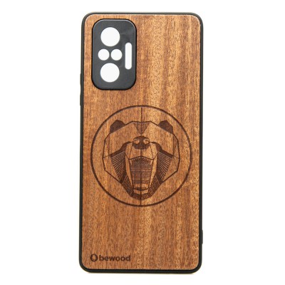 Xiaomi Redmi Note 10 Pro Bear Merbau Wood Case
