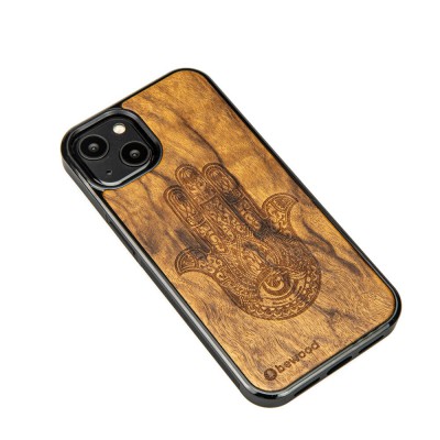 Apple iPhone 13 Hamsa Imbuia Wood Case