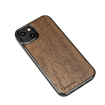 Drewniane Etui na iPhone 13 DĄB WĘDZONY