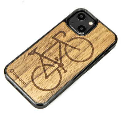 Apple iPhone 13 Mini Bike Frake Wood Case