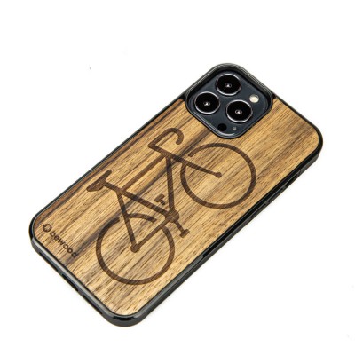 Apple iPhone 13 Pro Max Bike Frake Wood Case