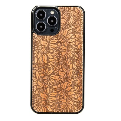 Apple iPhone 13 Pro Max Leafs Apple Tree Wood Case