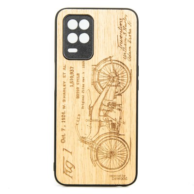 Xiaomi Realme 8 5G Harley Patent Anigre Wood Case