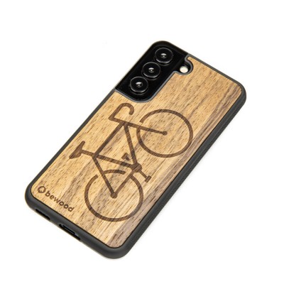 Samsung Galaxy S22 Bike Frake Wood Case