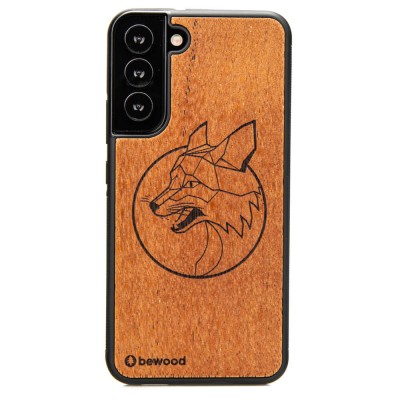 Samsung Galaxy S22 Plus Fox Merbau Wood Case