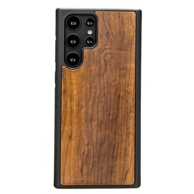Samsung Galaxy S22 Ultra Imbuia Wood Case