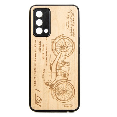 Realme GT Master Edition Harley Patent Anigre Wood Case