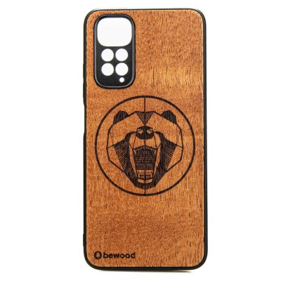 Xiaomi Redmi Note 11 / 11S Bear Merbau Wood Case