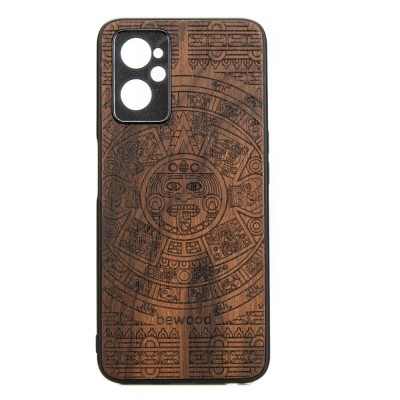 Realme 9i Aztec Calendar Ziricote Wood Case