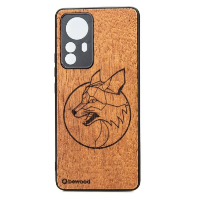 Xiaomi 12 Pro Fox Merbau Wood Case