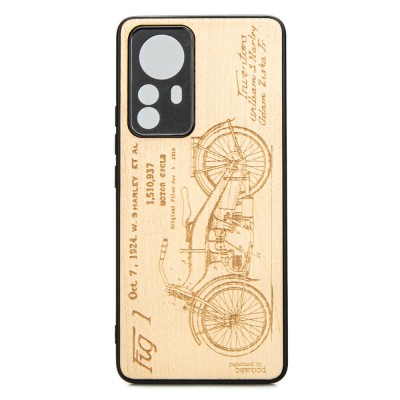 Xiaomi 12 / 12X Harley Patent Anigre Wood Case