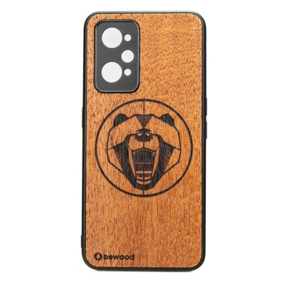 Realme GT 2 / GT Neo 2 Bear Merbau Wood Case