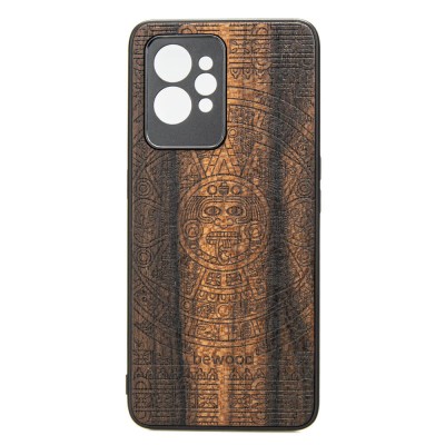 Realme GT 2 Pro Aztec Calendar Ziricote Wood Case