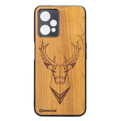 Realme 9 Pro Deer Imbuia Wood Case