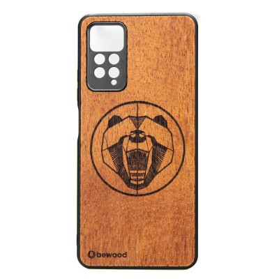 Xiaomi Redmi Note 11 Pro Bear Merbau Wood Case