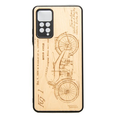 Xiaomi Redmi Note 11 Pro Harley Patent Anigre Wood Case
