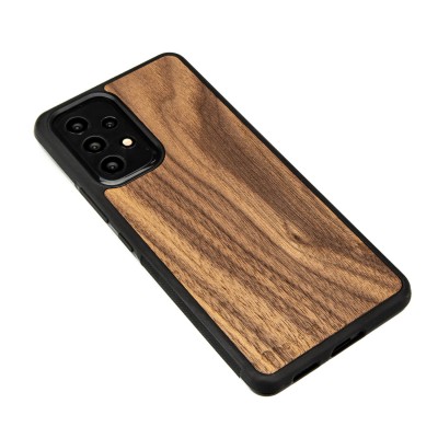 Samsung Galaxy A73 5G American Walnut Wood Case
