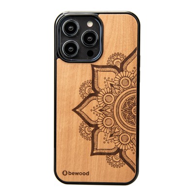 Apple iPhone 14 Pro Max Mandala Apple Tree Bewood Wood Case