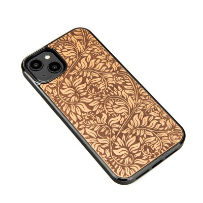Drewniane Etui Bewood iPhone 14 Plus LIŚCIE JABŁOŃ