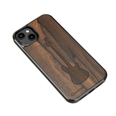Apple iPhone 14 Plus Guitar Ziricote Bewood Wood Case