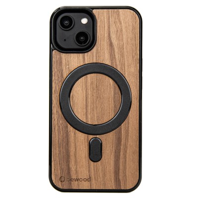 Drewniane Etui Bewood iPhone 14 Orzech Amerykański MagSafe