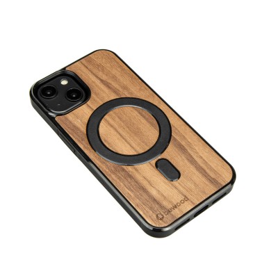 Drewniane Etui Bewood iPhone 14 Orzech Amerykański MagSafe
