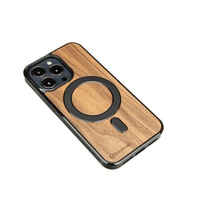 Drewniane Etui Bewood iPhone 13 Pro  Orzech Amerykański MagSafe