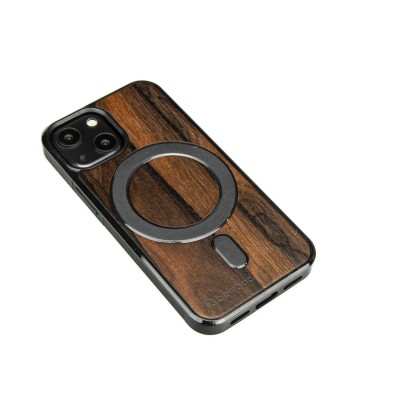 Drewniane Etui Bewood iPhone 13 Mini Ziricote MagSafe