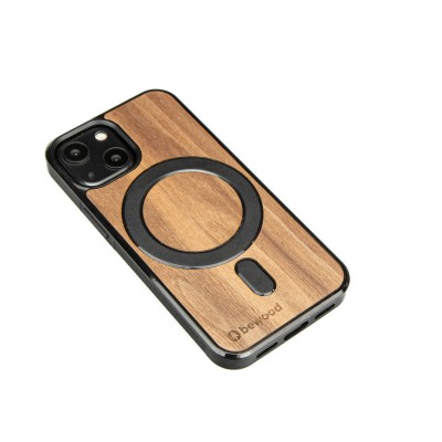 Drewniane Etui Bewood iPhone 13 Mini Orzech Amerykański MagSafe