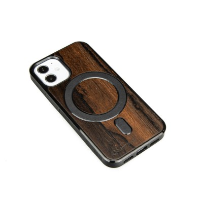 Apple Bewood iPhone 12 Mini Ziricote Bewood Wood Case Magsafe