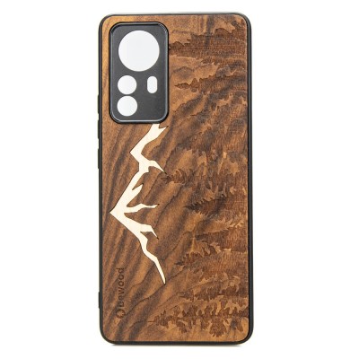 Xiaomi 12 Lite Mountains Imbuia Bewood Wood Case